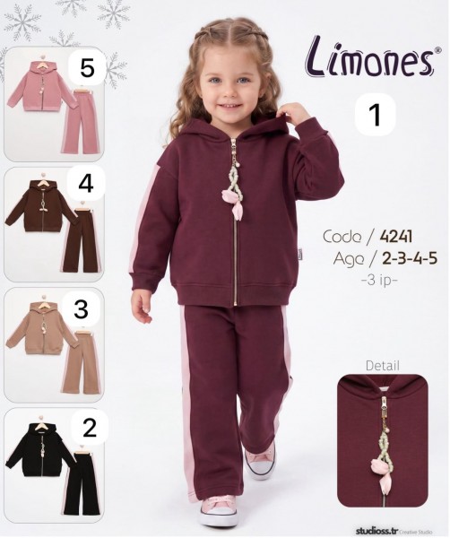 Костюм Тринитка Для Девочки Limones (2-3-4-5лет)