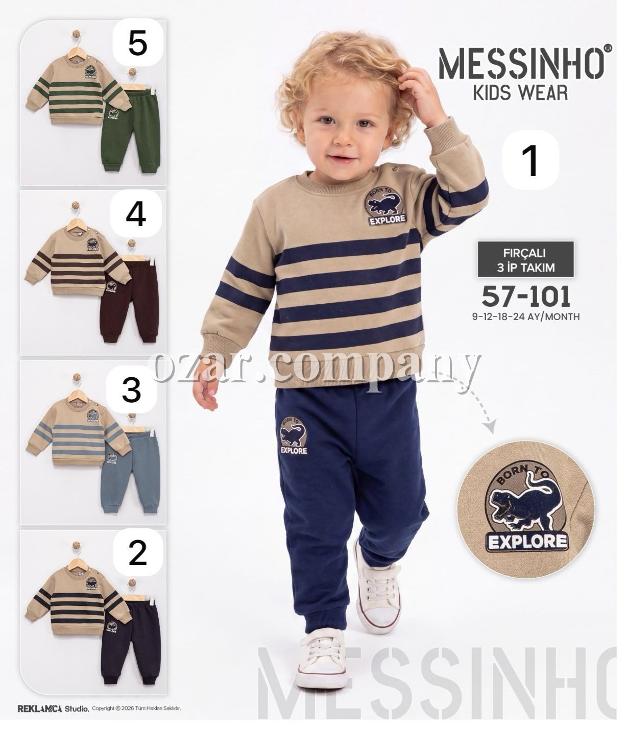 Костюм Тринитка Для Мальчика Messinho (9-12-18-24мес.)