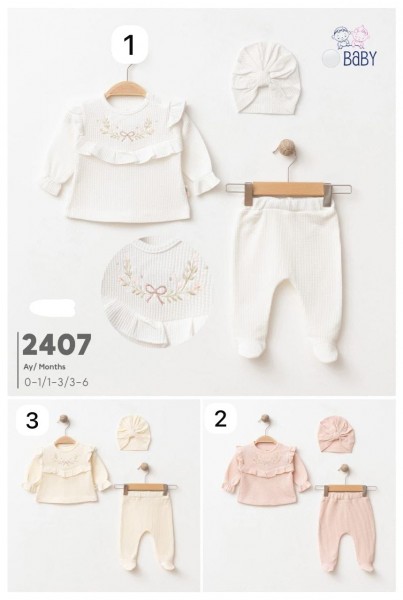 Комплект Для Девочки SD Baby (0-1/1-3/3-6мес.)