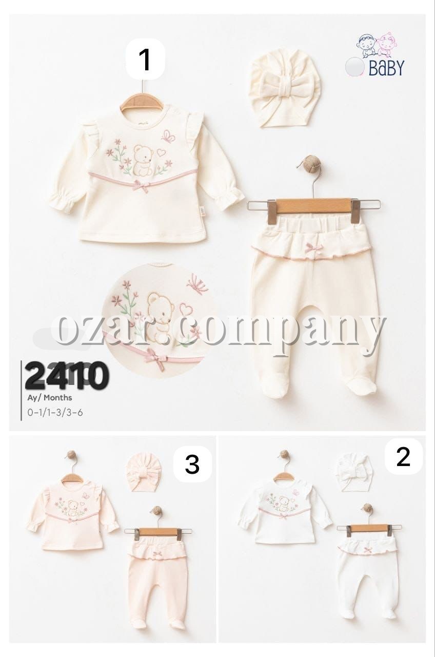 Комплект Для Девочки SD Baby (0-1/1-3/3-6мес.)
