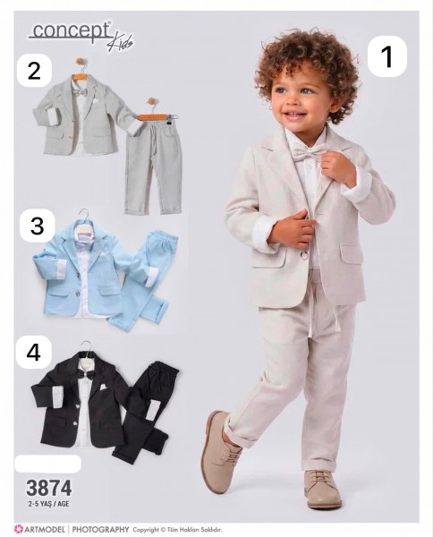 Костюм Тройка Для Мальчика Concept (2-3-4-5лет)