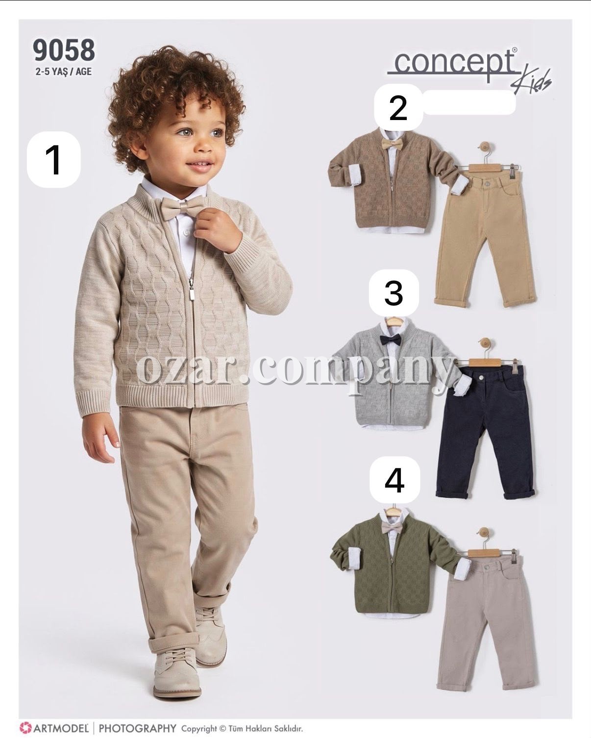 Костюм Тройка Для Мальчика Concept (2-3-4-5лет)