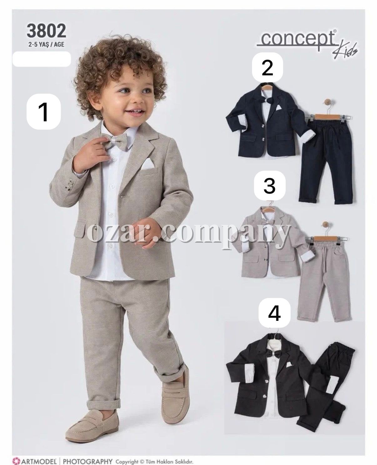 Костюм Тройка Для Мальчика Concept (2-3-4-5лет)