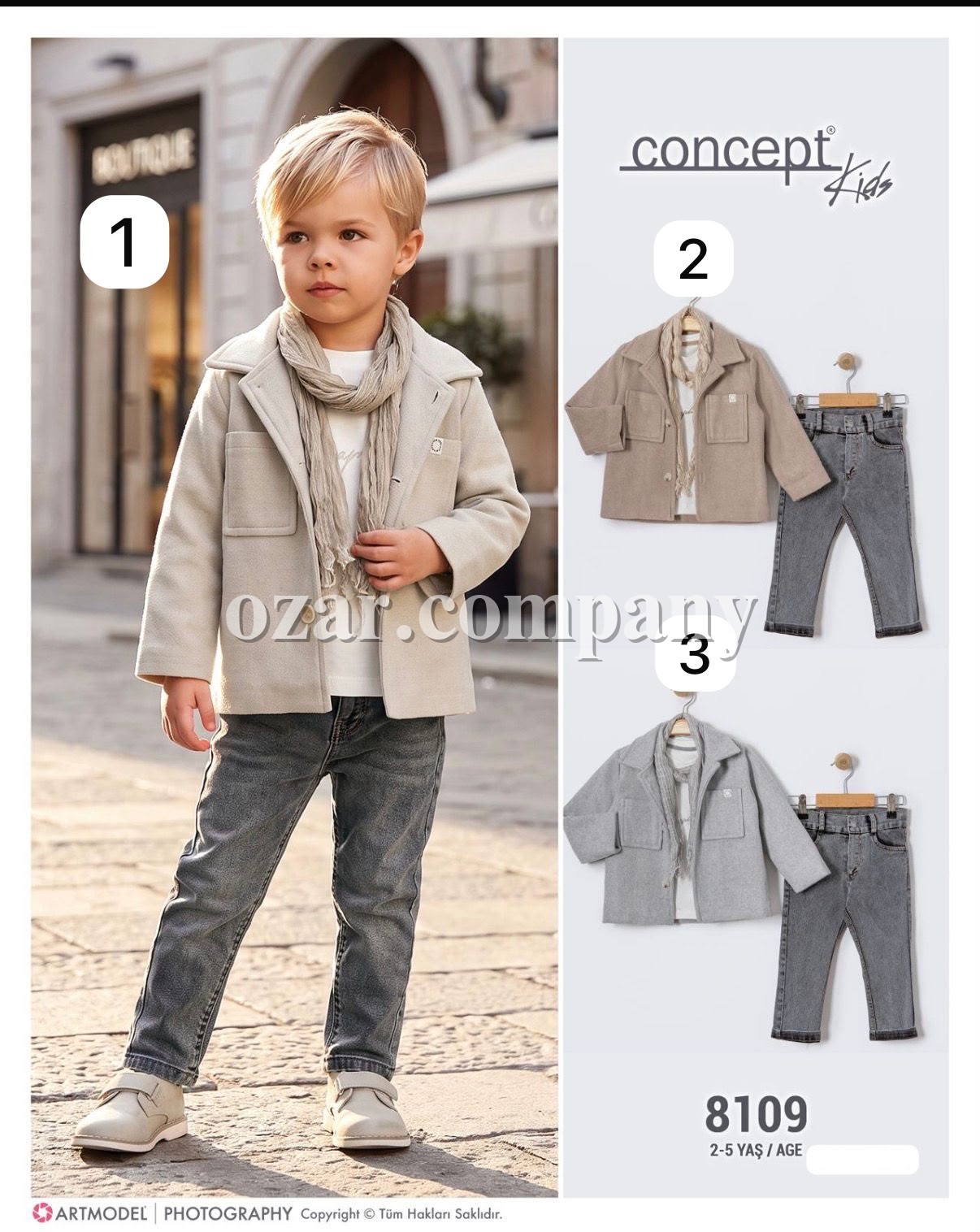 Костюм Тройка Для Мальчика Concept (2-3-4-5лет)