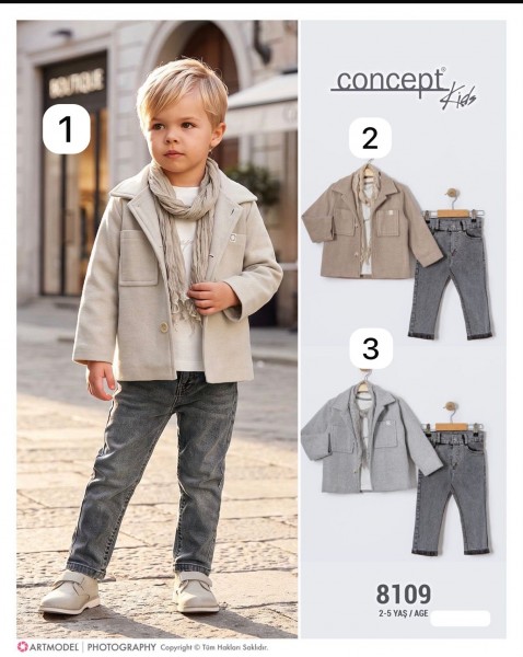 Костюм Тройка Для Мальчика Concept (2-3-4-5лет)