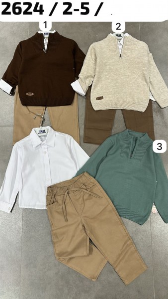 Костюм Тройка Для Мальчика Togi (2-3-4-5лет)