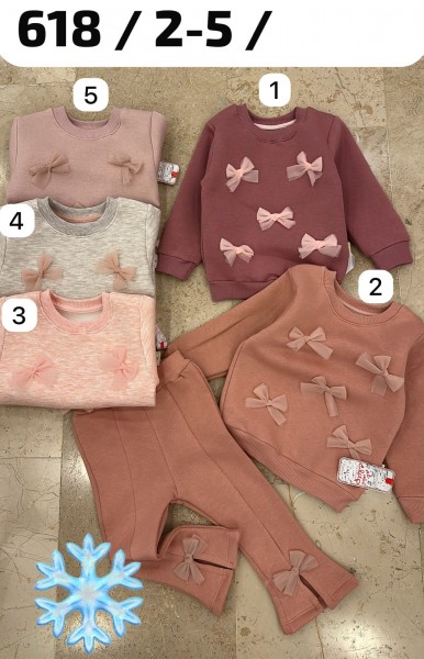 Костюм На Флисе Для Девочки Mini Clup (2-3-4-5лет)