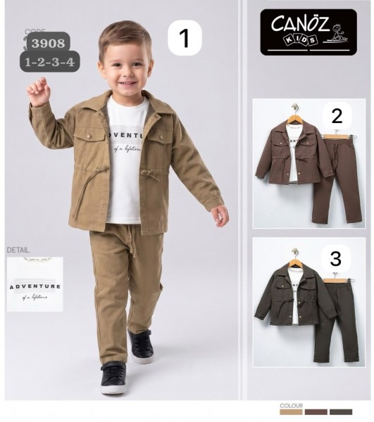 Костюм Тройка Для Мальчика Canoz Kids (1-2-3-4лет) 