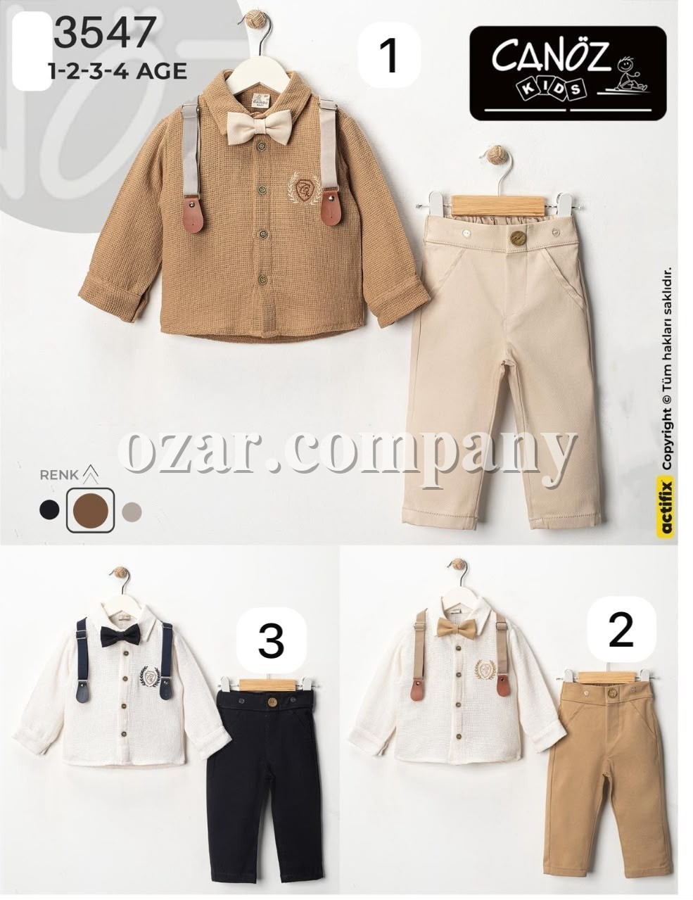Костюм Для Мальчика Canoz Kids (1-2-3-4лет) 