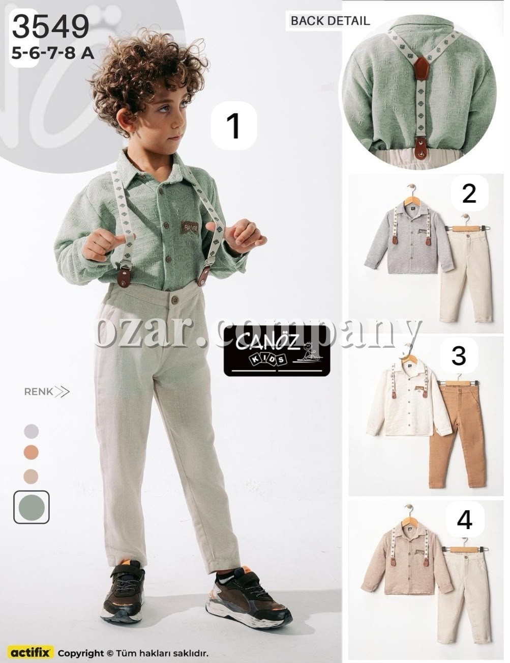 Костюм Для Мальчика Canoz Kids (5-6-7-8лет) 