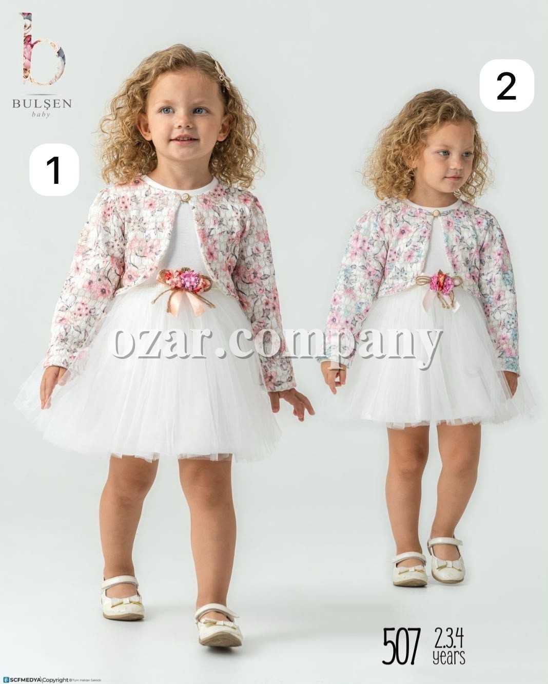 Нарядное Платье Для Девочки Bulsen (2-3-4лет) 