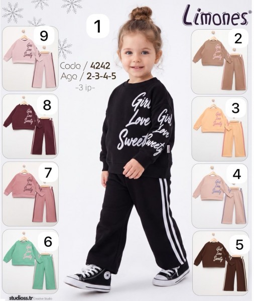 Костюм Тринитка Для Девочки Limones (2-3-4-5лет)