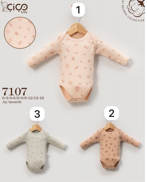 Бодик Для Новорождённых Cico Kids (0-3/3-6/6-9/9-12/12-18мес.)