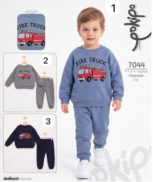 Костюм Тринитка Для Мальчика Pokipo (1-2-3-4лет) 