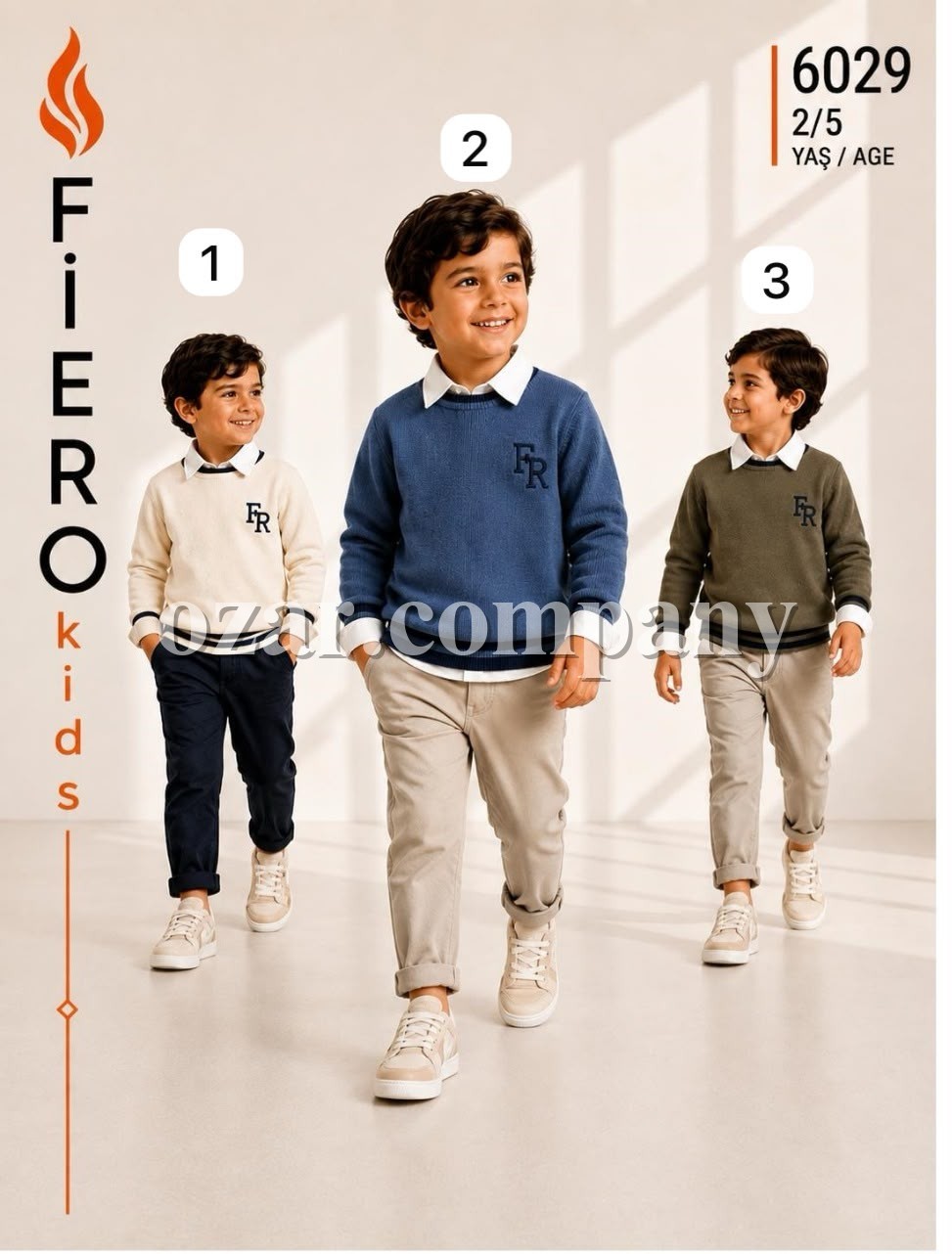 Костюм Тройка Для Мальчика Fiero (2-3-4-5лет)