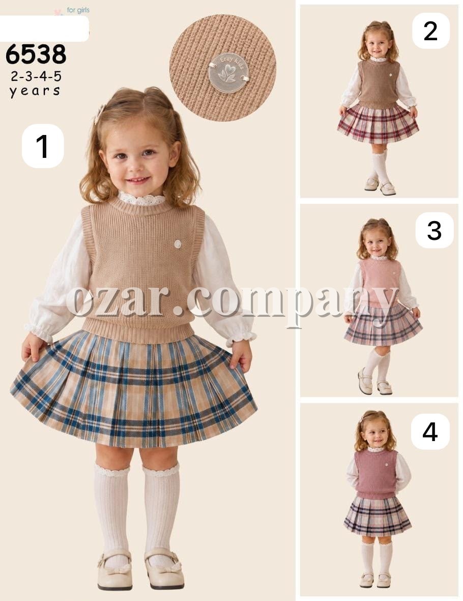 Костюм Тройка Для Девочки Eray Kids (2-3-4-5лет)