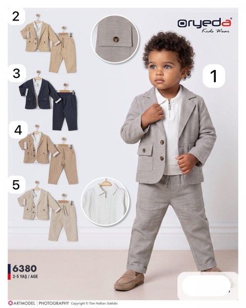 Костюм Тройка Для Мальчика Oryeda (2-3-4-5лет)