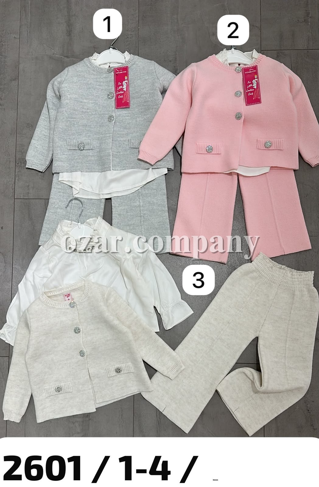 Костюм Тройка Для Девочки (1-2-3-4лет) 