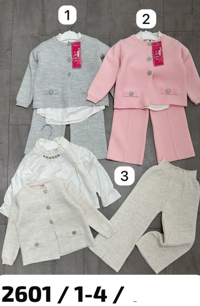 Костюм Тройка Для Девочки (1-2-3-4лет) 