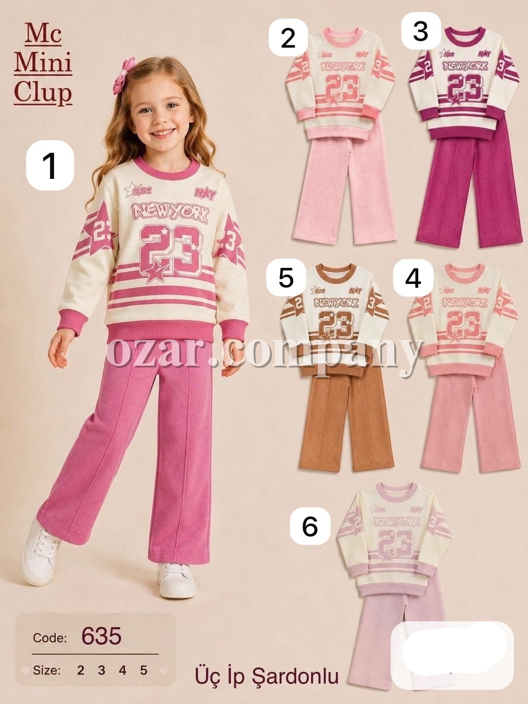 Костюм Тринитка Для Девочки Mini Clup (2-3-4-5лет)