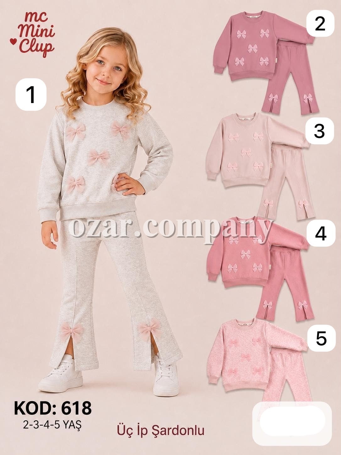 Костюм Тринитка Для Девочки Mini Clup (2-3-4-5лет)