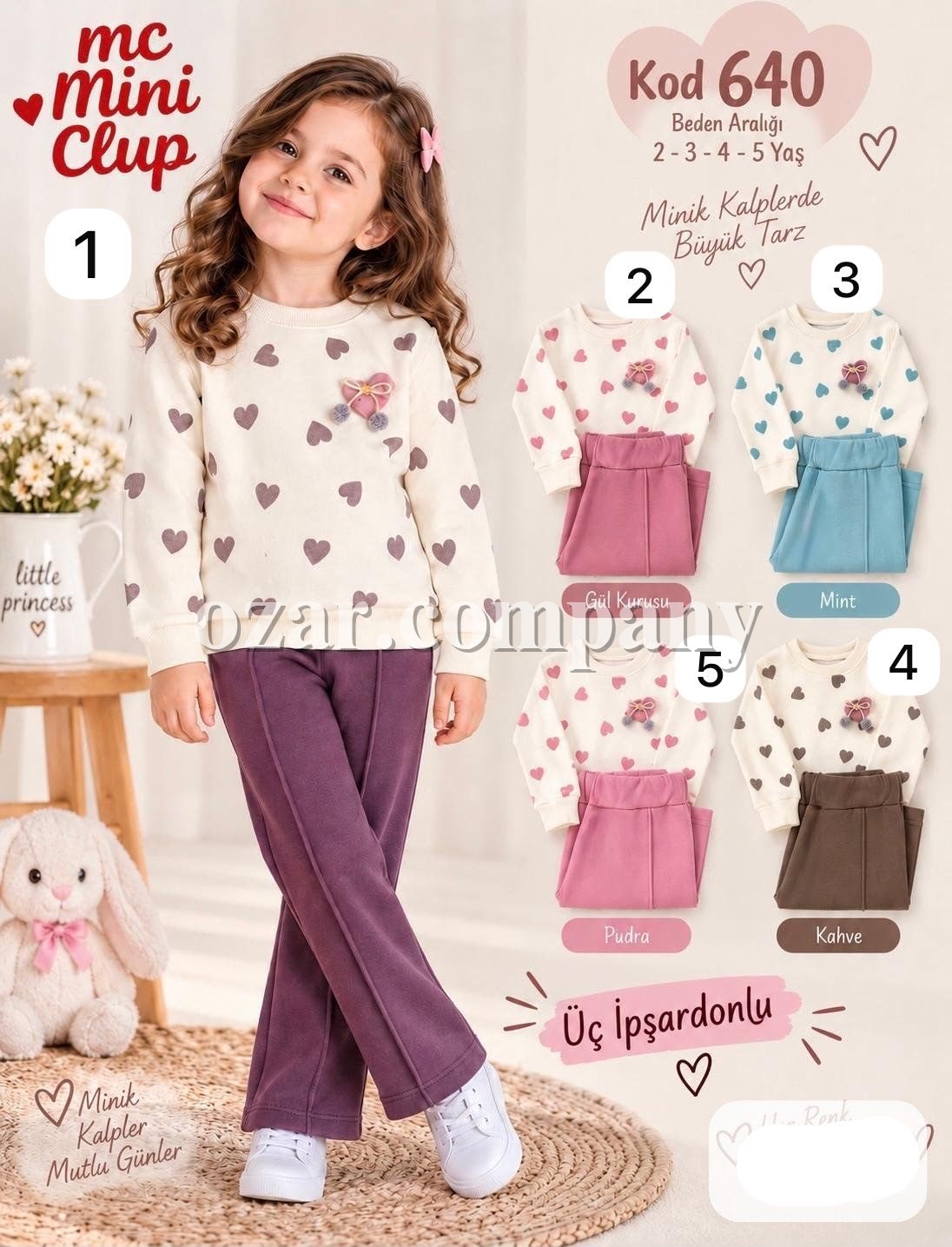 Костюм Тринитка Для Девочки Mini Clup (2-3-4-5лет)