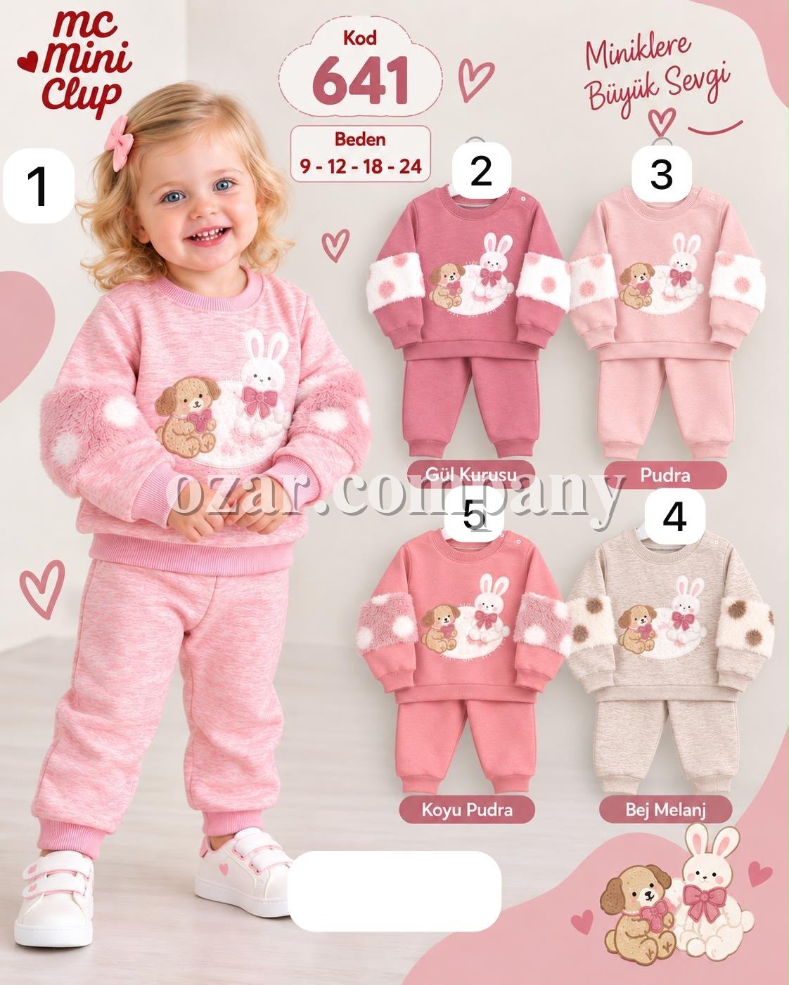 Костюм Для Девочки Mini Clup (9-12-18-24мес.)
