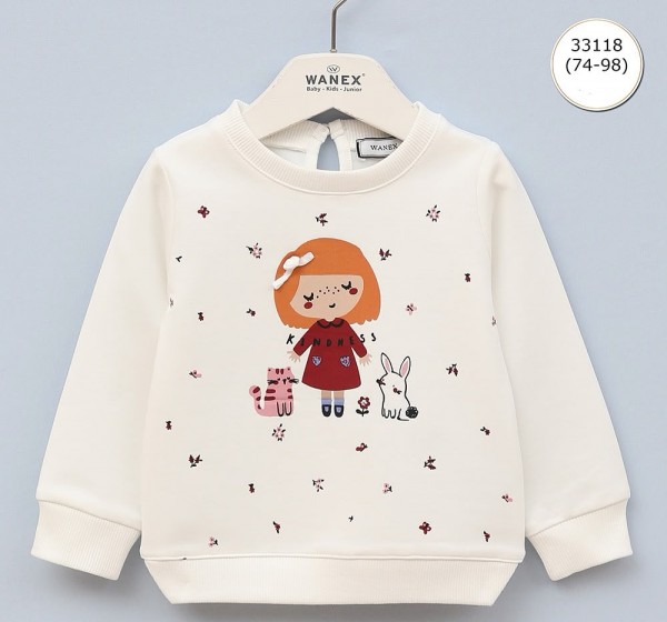 Свитшот Для Девочки Wanex (9м.-1-1.5-2-3лет) 