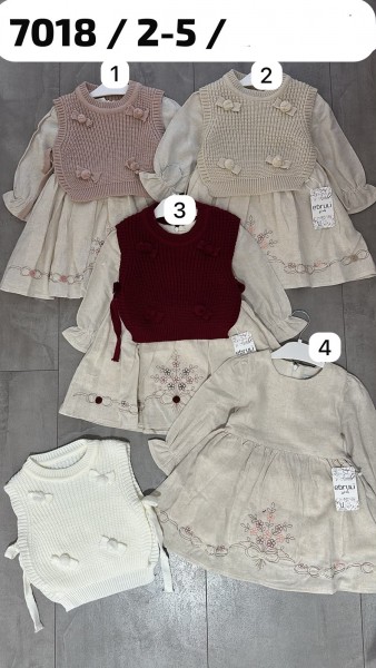 Платье Для Девочки Ebruli (2-3-4-5лет)
