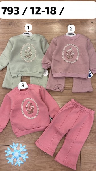 Костюм На Флисе Для Девочки Babyhi (9-12-18мес.)