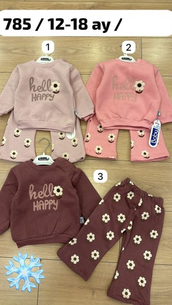 Костюм На Флисе Для Девочки Babyhi (9-12-18мес.)