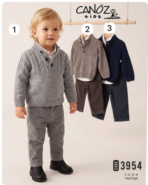 Костюм Тройка Для Мальчика Canoz Kids (1-2-3-4лет) 