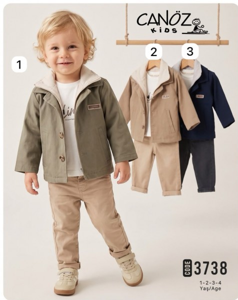 Костюм Тройка Для Мальчика Canoz Kids (1-2-3-4лет) 
