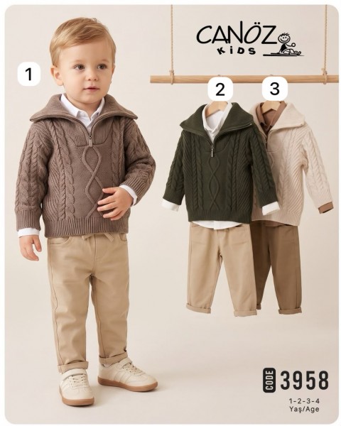 Костюм Тройка Для Мальчика Canoz Kids (1-2-3-4лет) 
