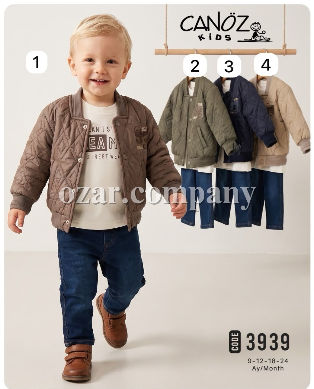 Костюм Тройка Для Мальчика Canoz Kids (9-12-18-24мес.)