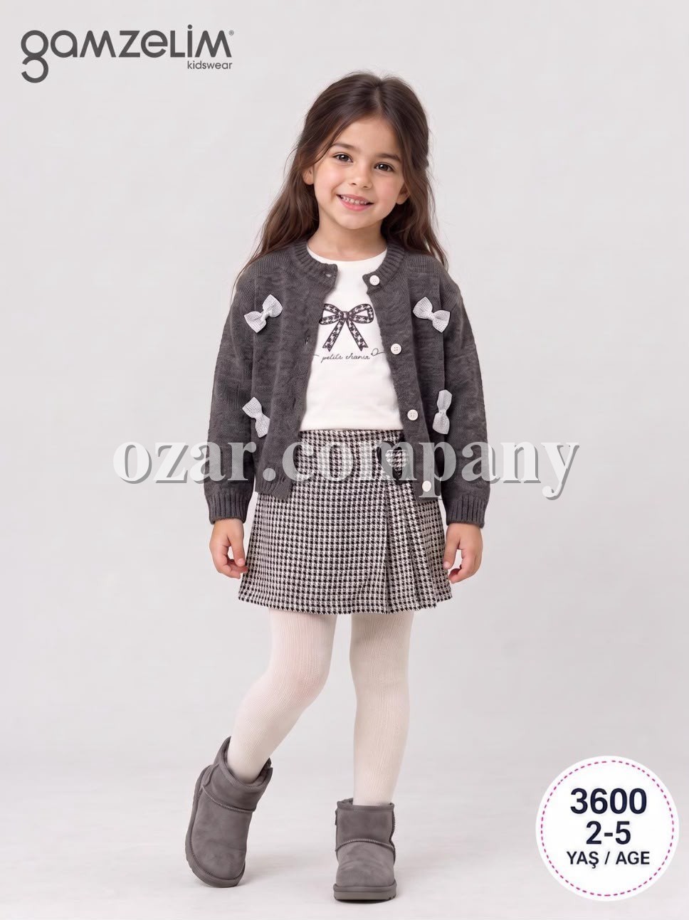 Костюм Тройка Для Девочки Gamzelim (2-3-4-5лет)
