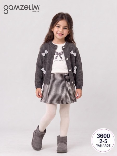 Костюм Тройка Для Девочки Gamzelim (2-3-4-5лет)
