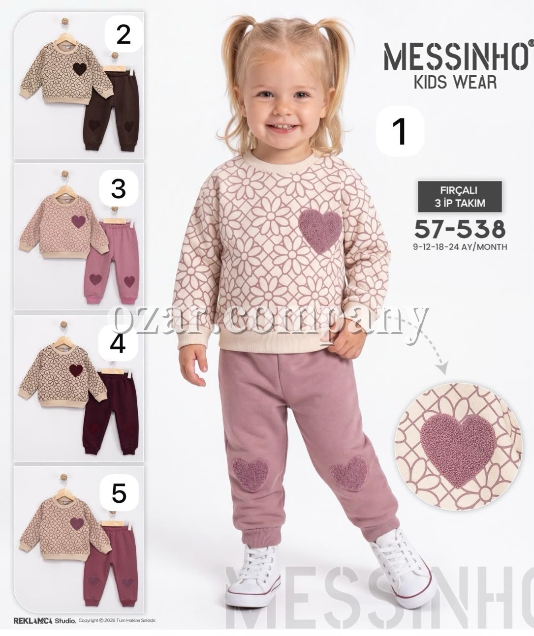 Костюм Тринитка Для Девочки Messinho (9-12-18-24мес.)