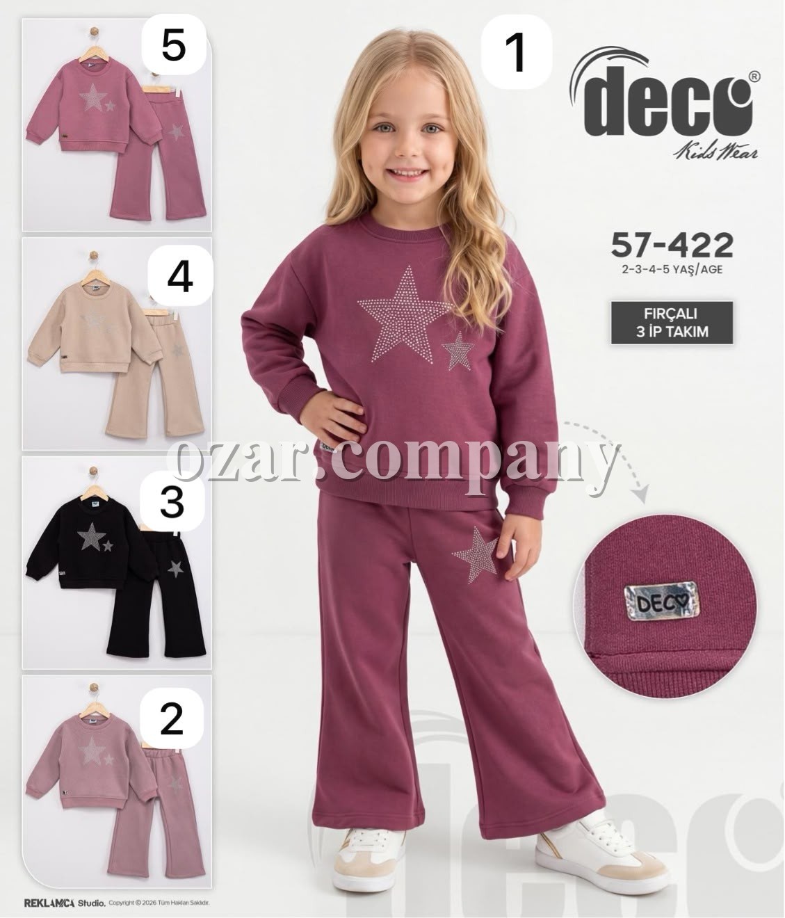 Костюм Тринитка Для Девочки Deco (2-3-4-5лет)