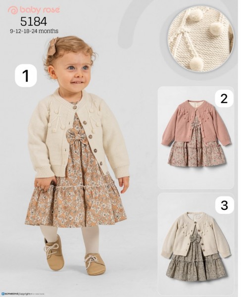Платье Для Девочки Baby Rose (9-12-18-24мес.)