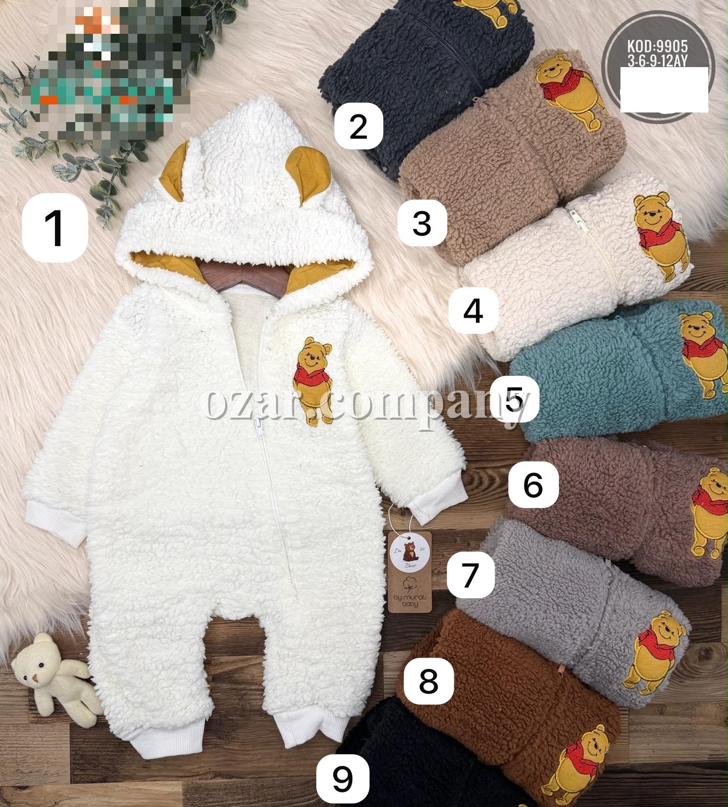 Утеплённый Человечек Для Новорождённых Murat Baby (3-6-9-12мес.)