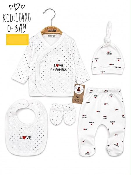 Комплект Для Новорождённых Murat Baby (0-3мес.) 