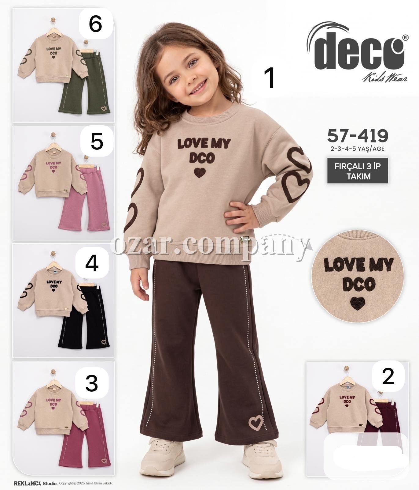 Костюм Тринитка Для Девочки Deco (2-3-4-5лет)