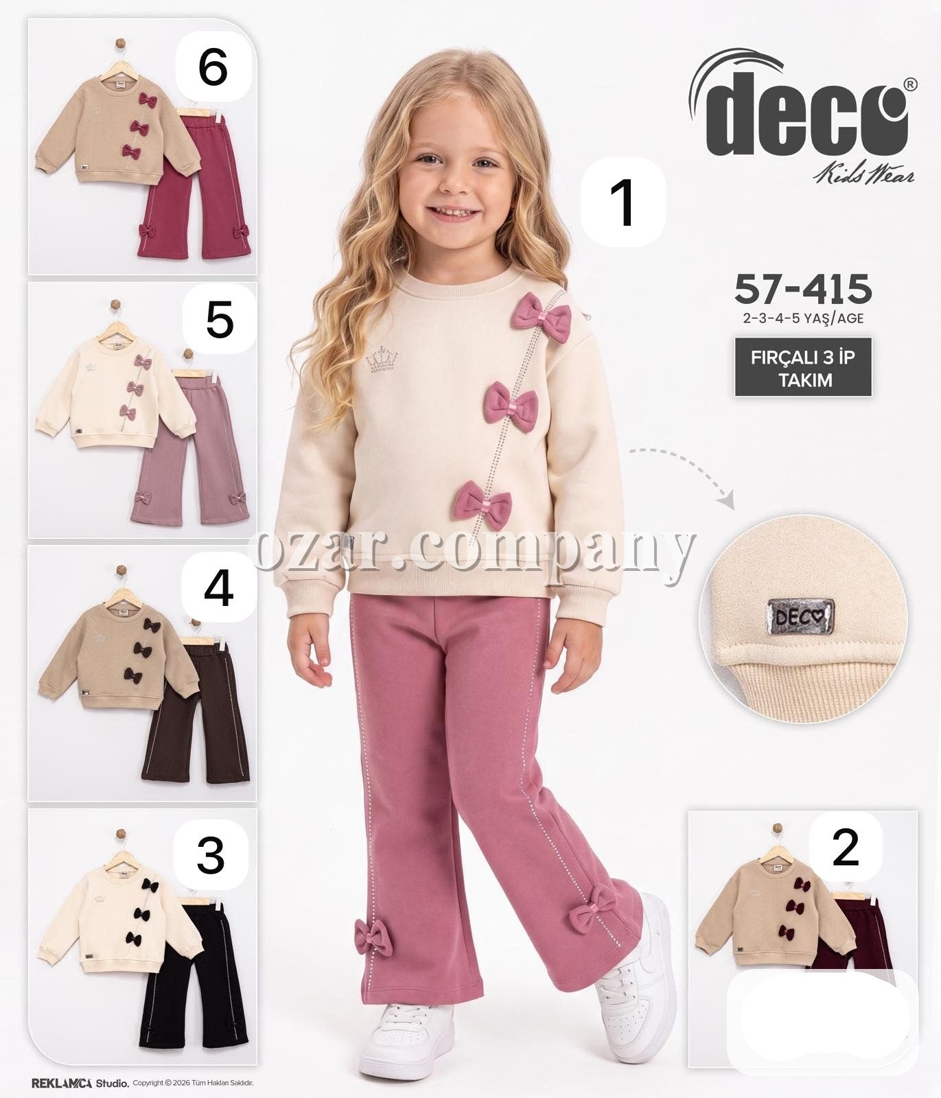 Костюм Тринитка Для Девочки Deco (2-3-4-5лет)
