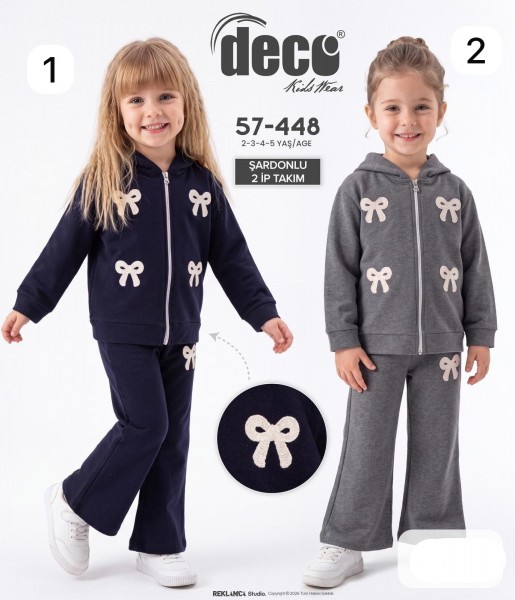Костюм Двунитка На Флисе Для Девочки Deco (2-3-4-5лет)