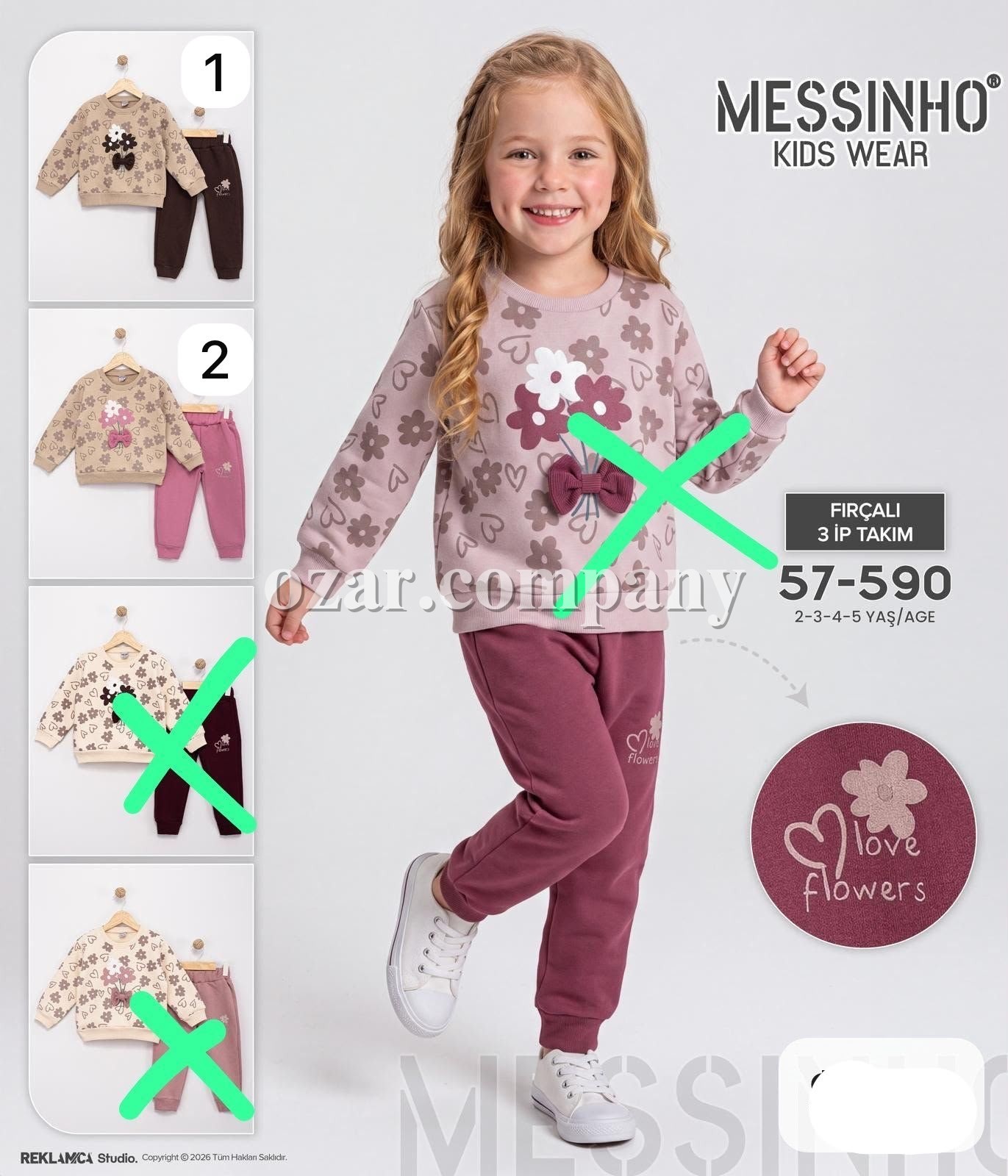 Костюм Тринитка Для Девочки Messinho (2-3-4-5лет)