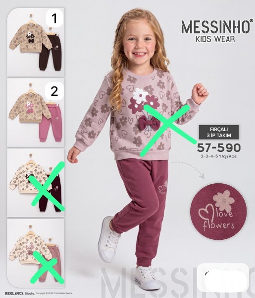 Костюм Тринитка Для Девочки Messinho (2-3-4-5лет)
