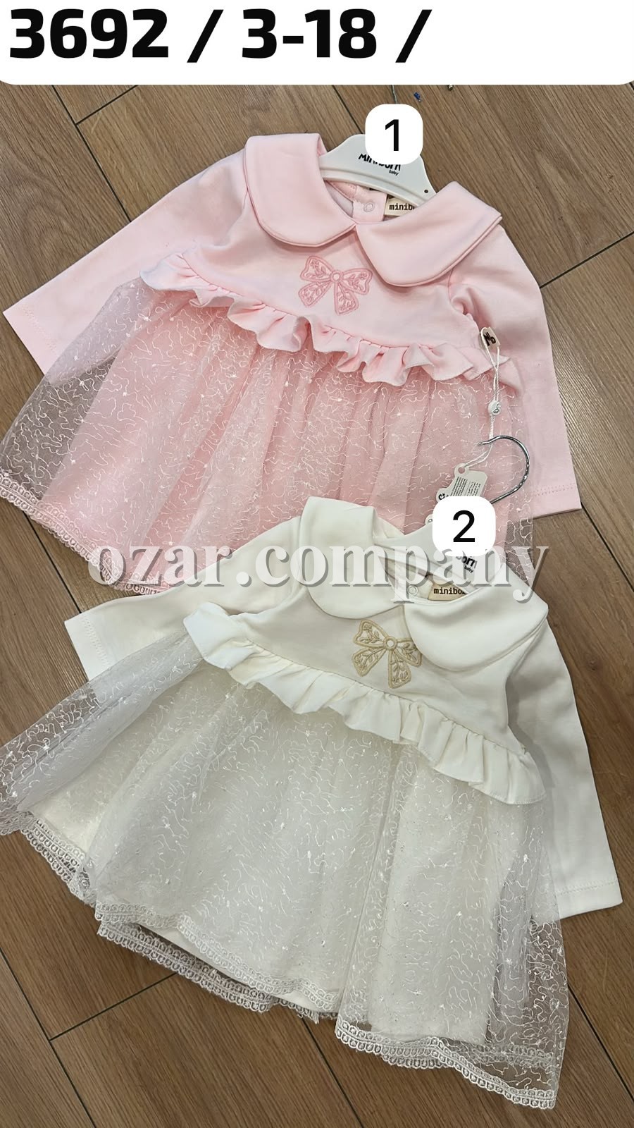 Платье Для Девочки Mini Born (3-6/6-9/9-12/12-18мес.)