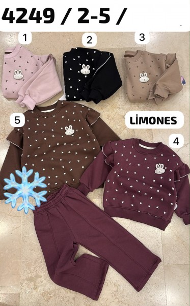 Костюм На Флисе Для Девочки Limones (2-3-4-5лет)