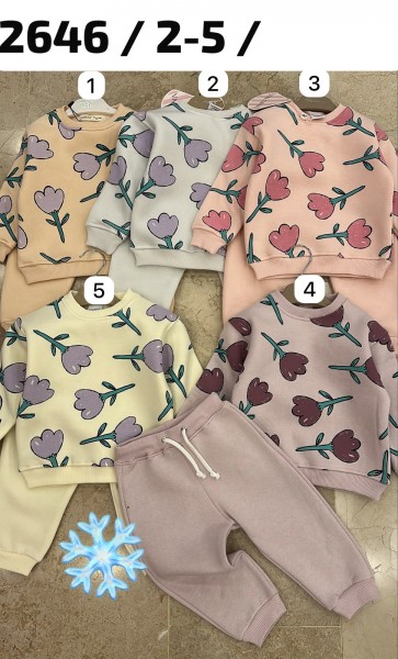 Костюм На Флисе Для Девочки Valorya (2-3-4-5лет)